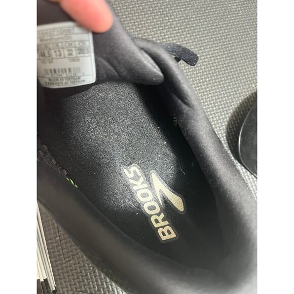 BROOKS Adrenaline GTS 24 Running Shoes Athletic Sneaker Black Men's Size US 14 - Picture 8 of 9